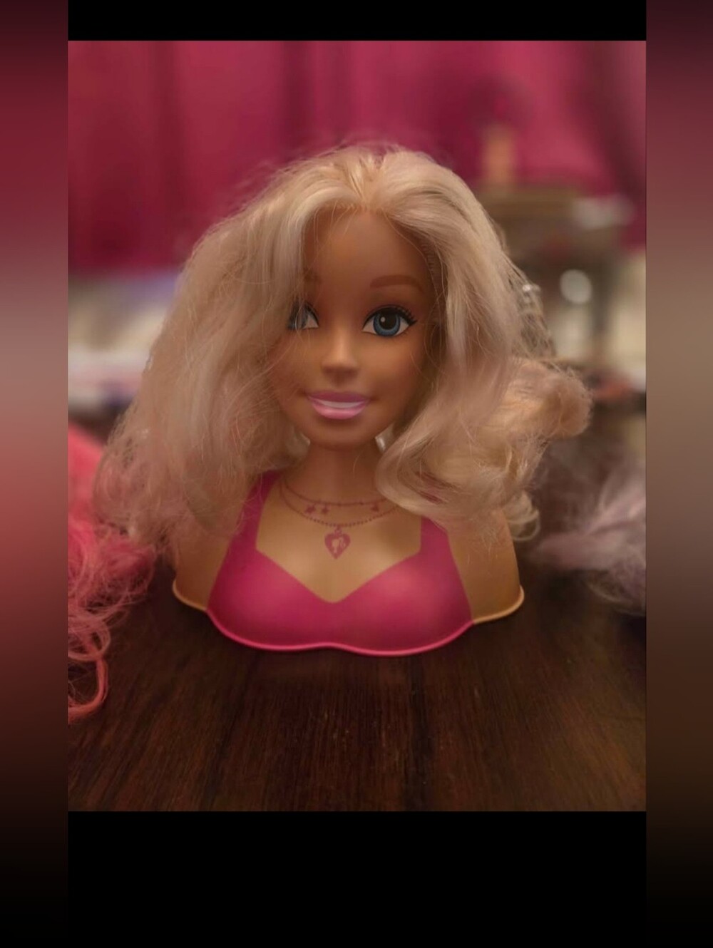 Barbie Blonde Styling Head